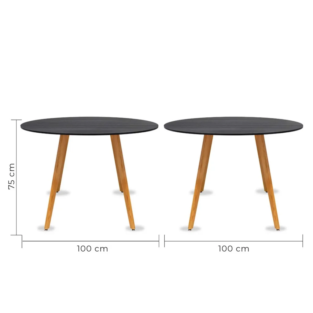 Mesa Frankfurt Redonda 80cm 4