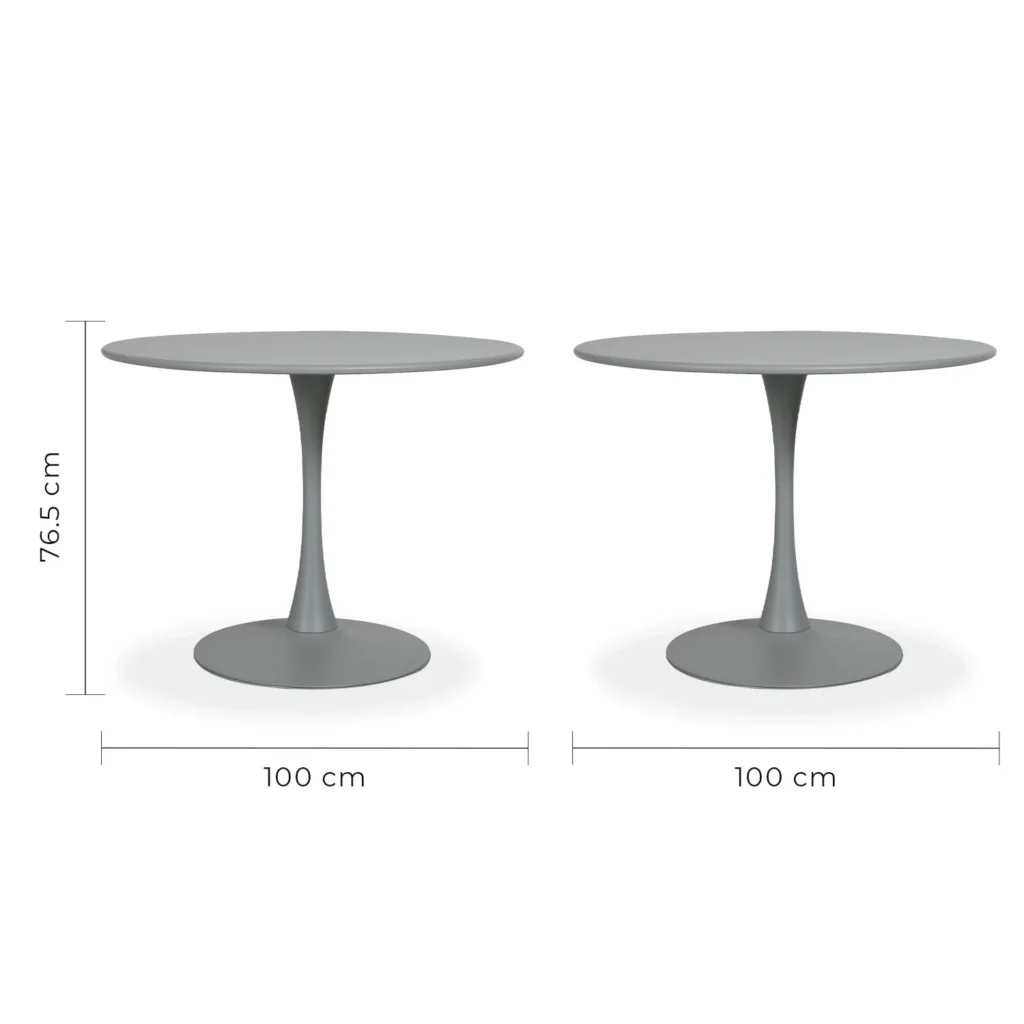 Mesa Tulip 100cm 4