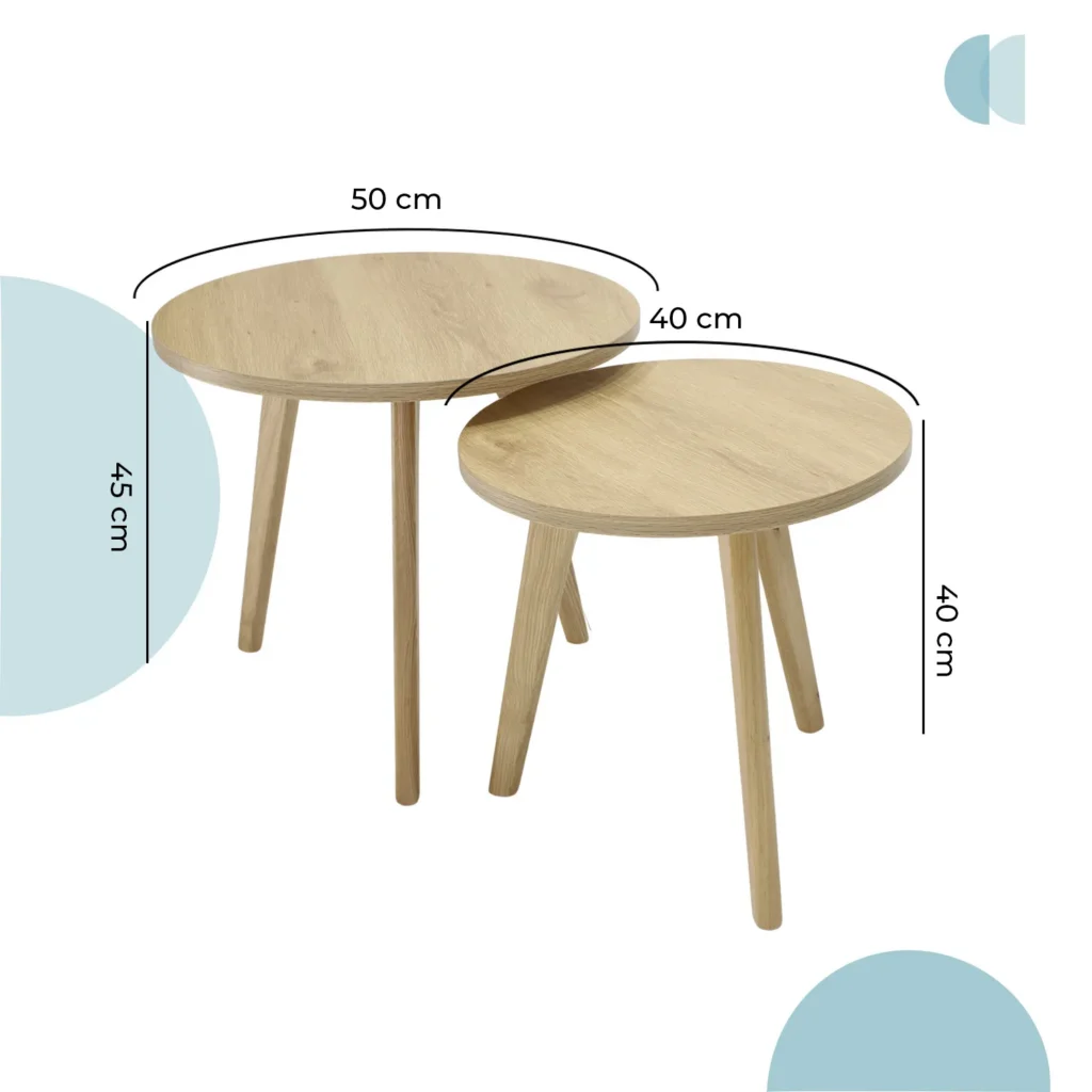 Mesa Bula Set 2 Piezas 5