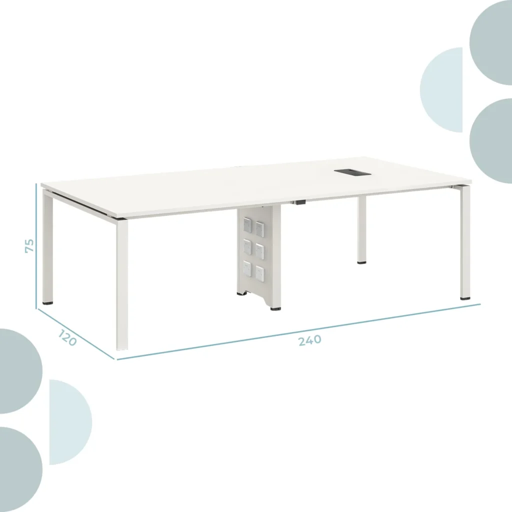 Mesa de Junta Darza 240 4