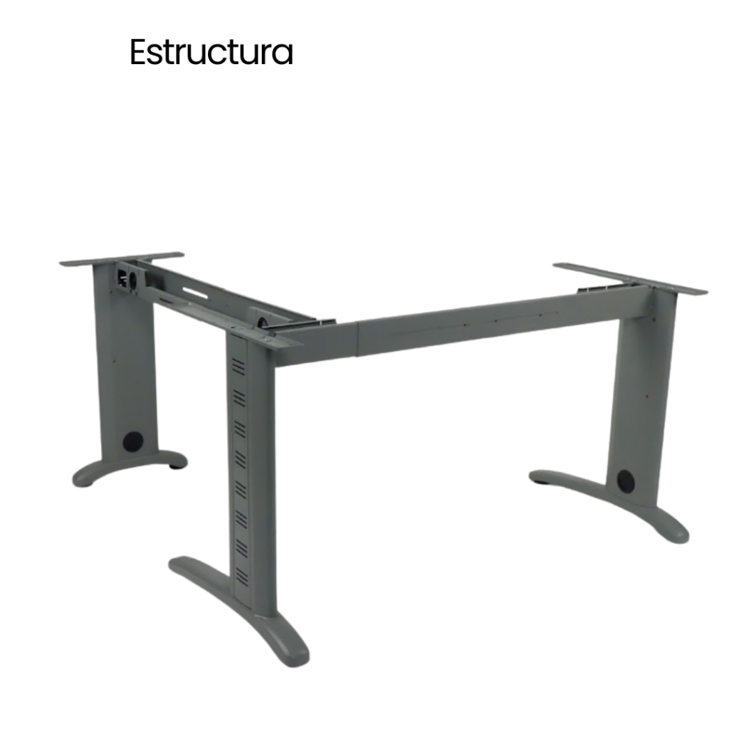 Escritorio Escuadra Miami 135 - Cubierta 28 mm melamina 3